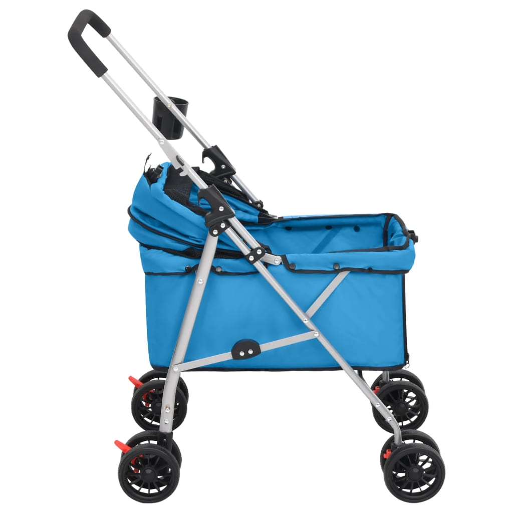 Folding Dog Stroller 76X50X100 Cm Oxford Fabric