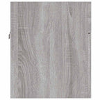 2 Piece Bathroom Furniture Set Grey Sonoma Engineered Wood