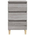 Bedside Cabinet Grey Sonoma 40x35x70 cm Engineered Wood