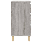 Bedside Cabinet Grey Sonoma 40x35x70 cm Engineered Wood