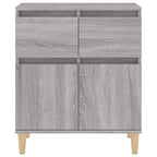 Sideboard Grey Sonoma 60x35x70 cm Engineered Wood