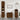 Bathroom Cabinet Brown Oak 30x30x100 cm Engineered Wood