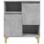 Sideboard Concrete Grey 60x35x70 cm Engineered Wood