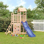 Outdoor Playset Solid Wood Pine