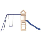 Outdoor Playset Solid Wood Pine