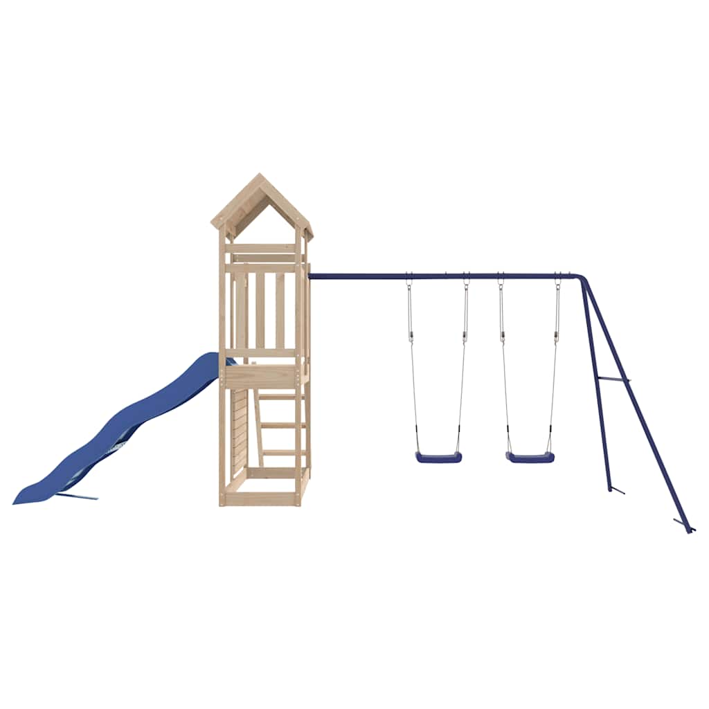 Outdoor Playset Solid Wood Pine
