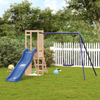 Outdoor Playset Solid Wood Pine