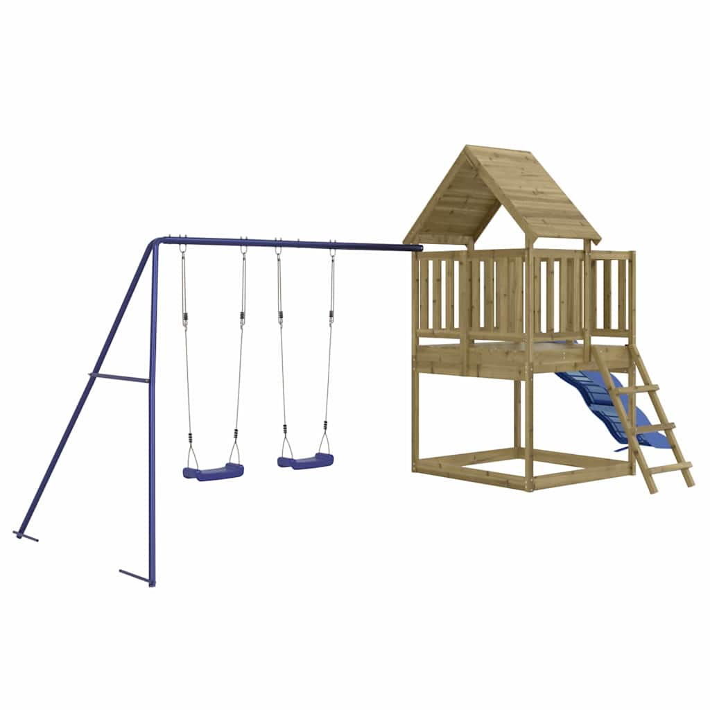 Outdoor Playset Impregnated Wood Pine