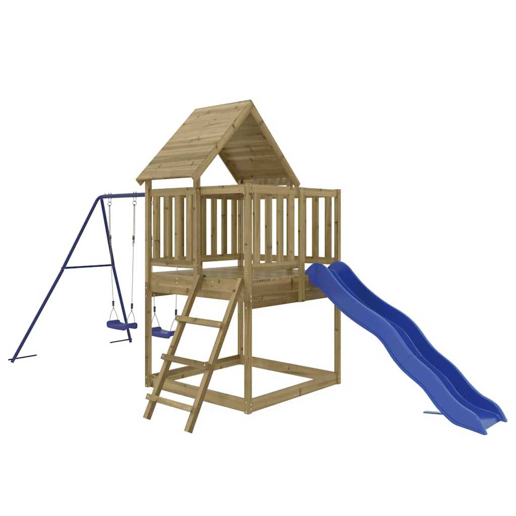 Outdoor Playset Impregnated Wood Pine