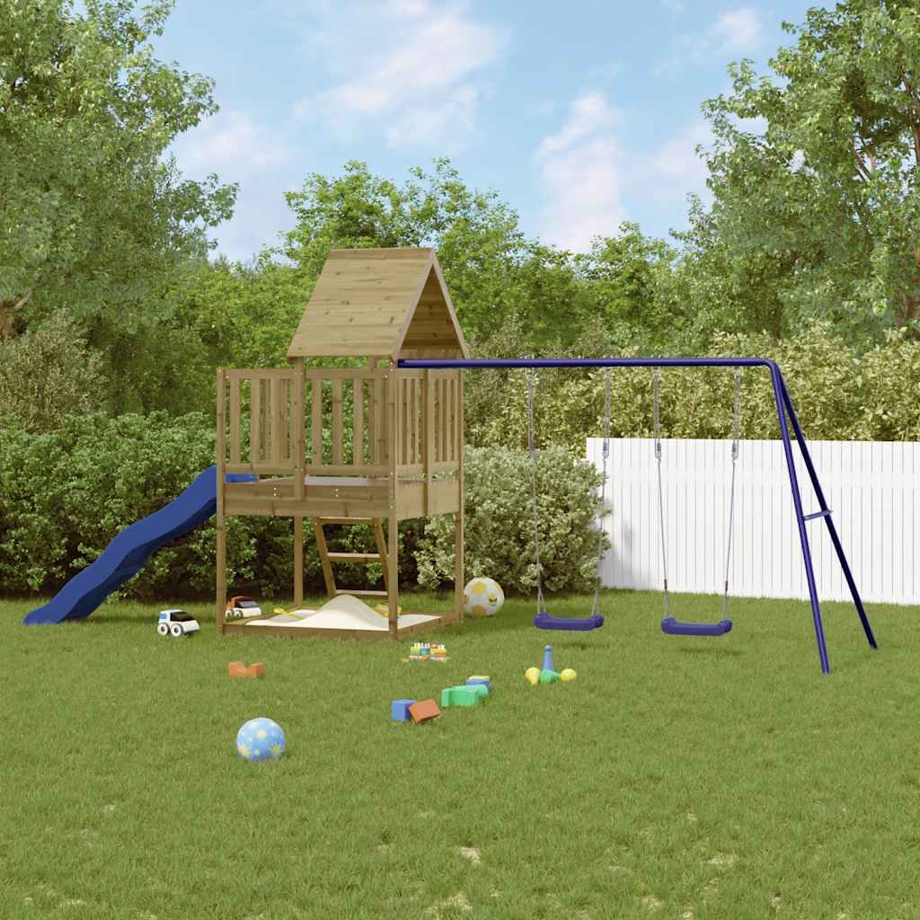 Outdoor Playset Impregnated Wood Pine