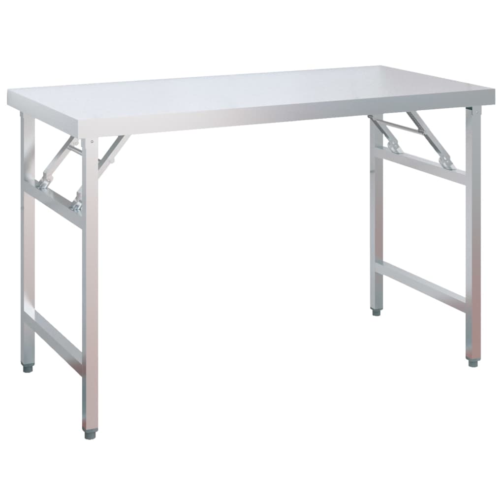 Kitchen Work Table With Overshelf Stainless Steel