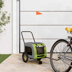 Pet Bike Trailer And Grey Oxford Fabric And Iron