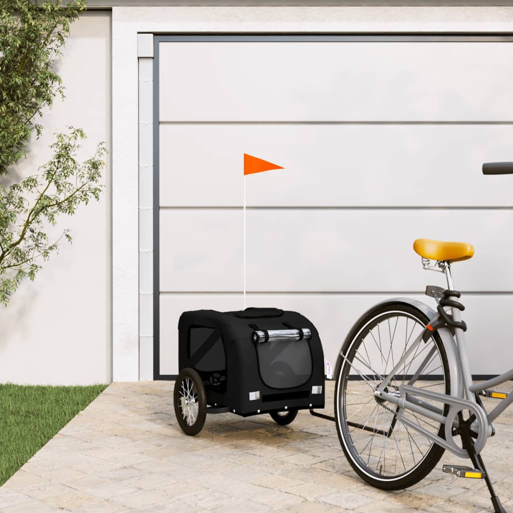 Pet Bike Trailer And Black Oxford Fabric&Iron