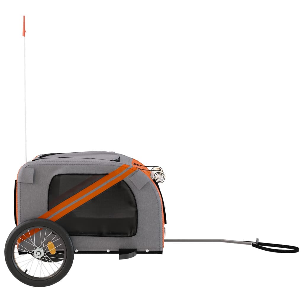 Pet Bike Trailer And Black Oxford Fabric&Iron