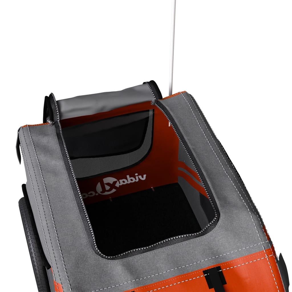 Pet Bike Trailer And Black Oxford Fabric&Iron