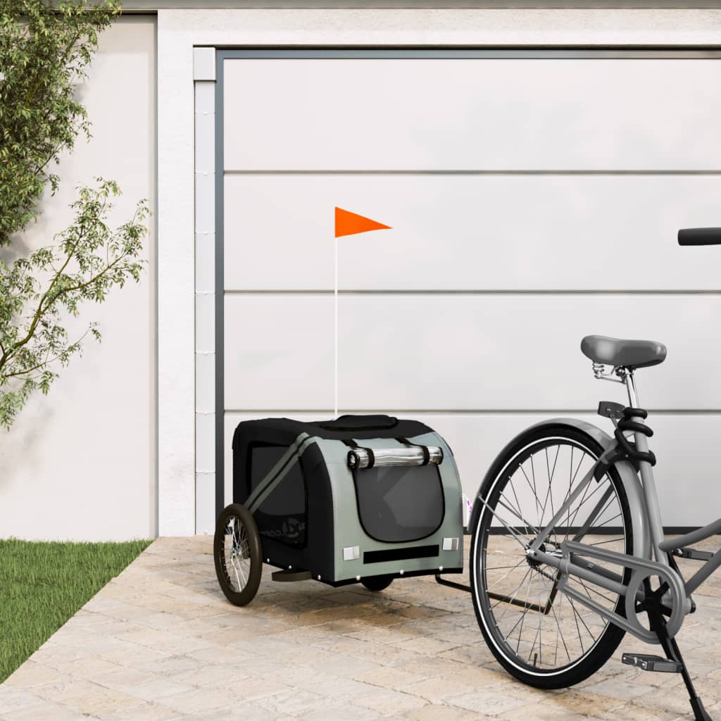 Pet Bike Trailer And Black Oxford Fabric&Iron