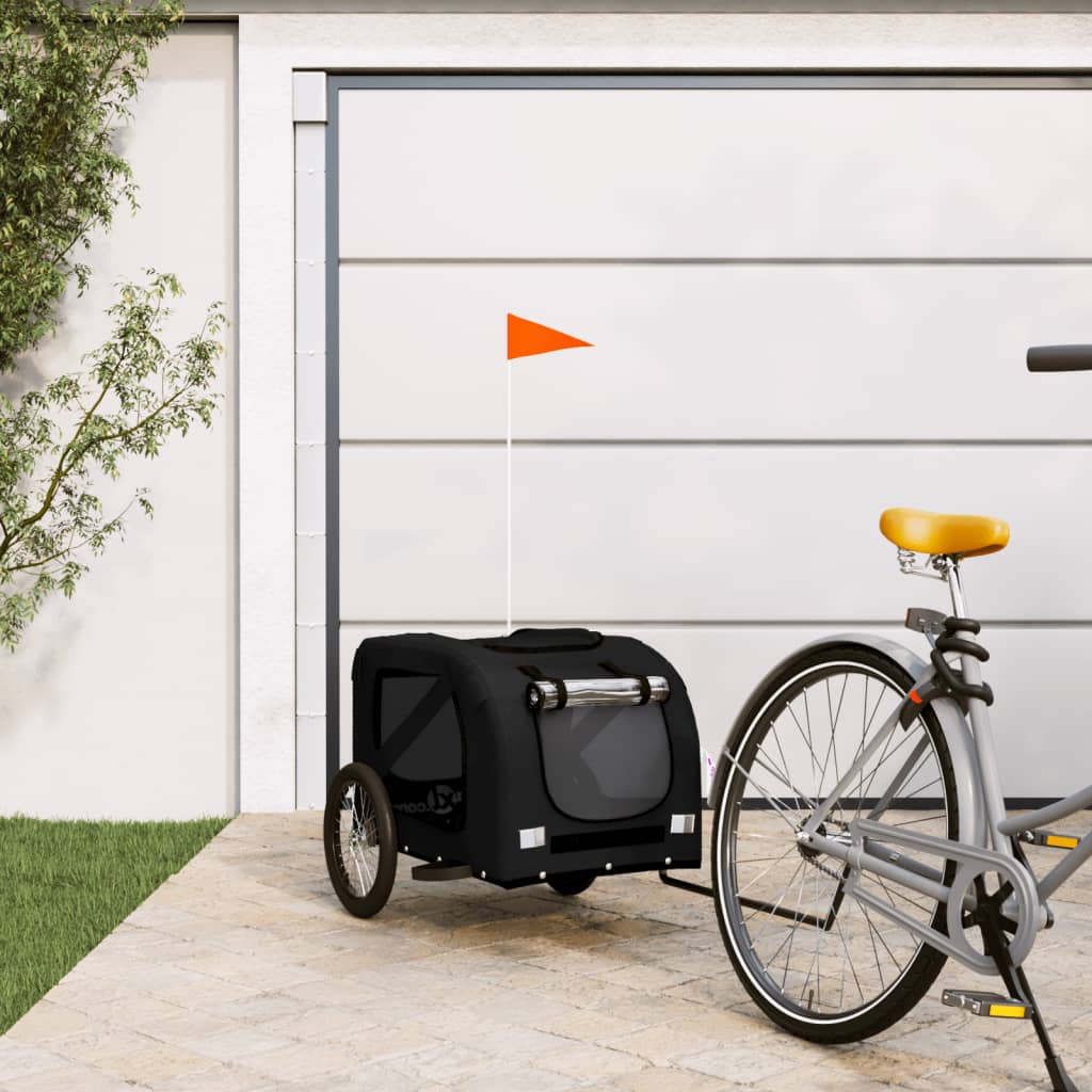 Pet Bike Trailer And Black Oxford Fabric&Iron