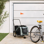 Pet Bike Trailer And Black Oxford Fabric&Iron