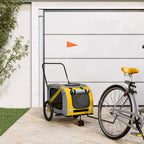 Pet Bike Trailer And Black Oxford Fabric&Iron