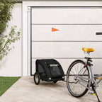 Pet Bike Trailer Oxford Fabric And Iron