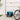 Pet Bike Trailer Blue and Black Oxford Fabric and Iron
