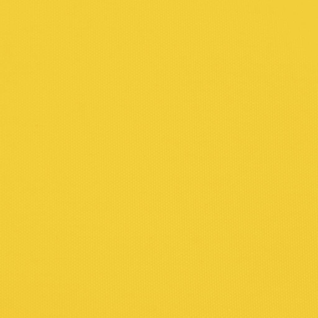 Pet Bike Trailer Yellow and Black Oxford Fabric and Iron