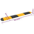 Speed Hump Yellow&Black Rubber
