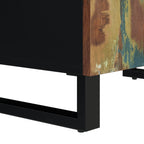 Sideboard with 2 Doors 60x33x75 cm Solid Wood Reclaimed