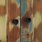 Sideboard with 2 Doors 60x33x75 cm Solid Wood Reclaimed