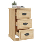 Bedside Cabinet Sonoma Oak 39x39x67 cm Engineered Wood