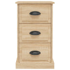 Bedside Cabinet Sonoma Oak 39x39x67 cm Engineered Wood