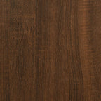 Highboard Brown Oak 36x35.5x103.5 cm Engineered Wood