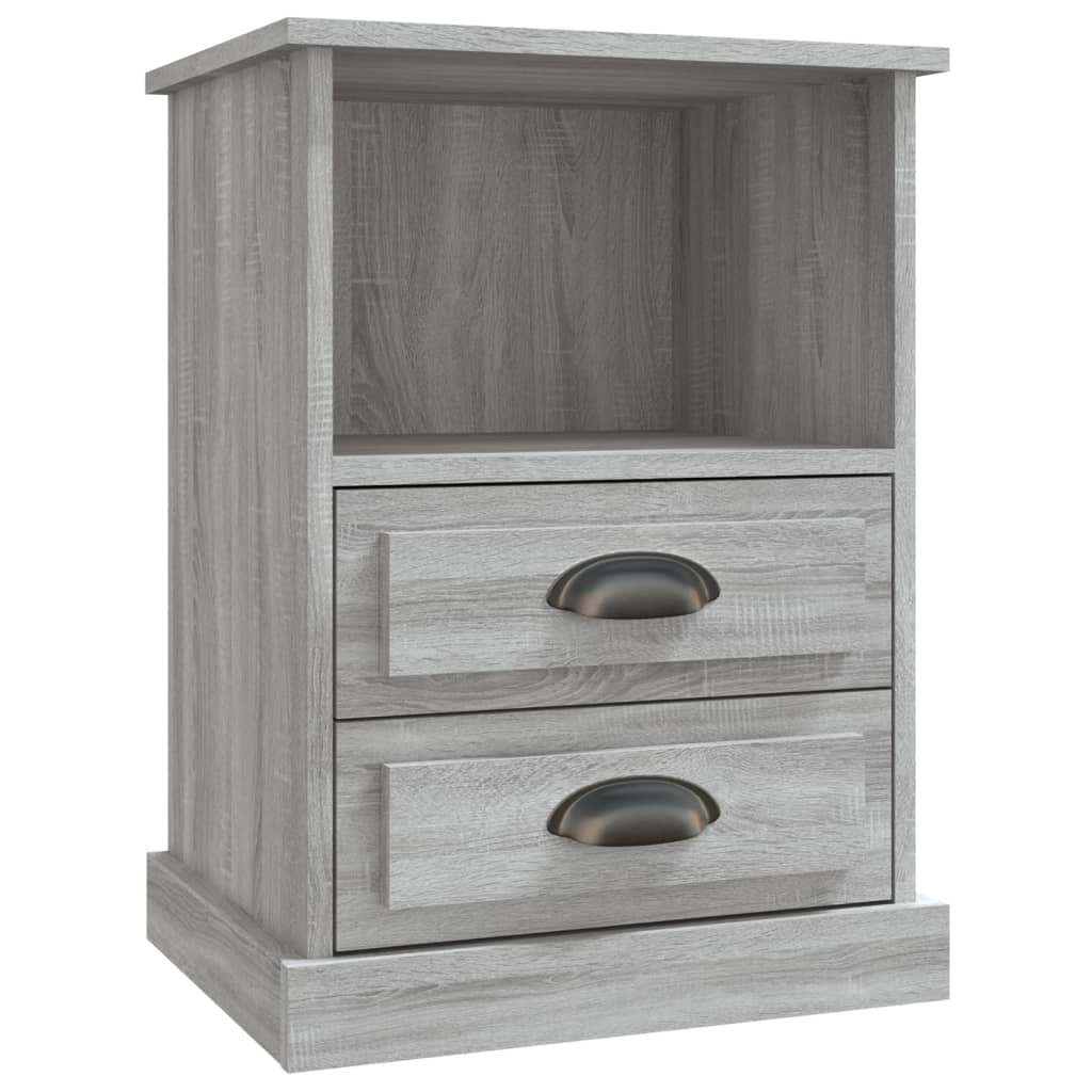 Bedside Cabinet Grey Sonoma 43x36x60 cm
