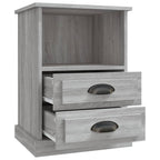 Bedside Cabinet Grey Sonoma 43x36x60 cm