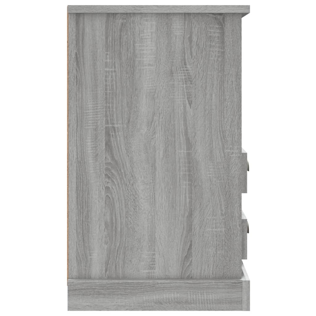 Bedside Cabinet Grey Sonoma 43x36x60 cm