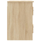 Wall-mounted Bedside Cabinet Sonoma Oak 41.5x36x53cm