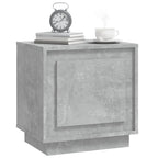 Bedside Cabinets 2 pcs Concrete Grey 44x35x45 cm Engineered Wood