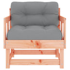 Garden Chairs with Cushions 2 pcs Solid Wood Douglas