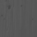 Garden Footstool Grey 120x80 cm Solid Wood Pine