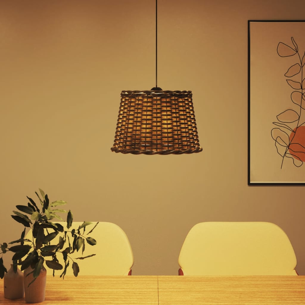 Ceiling Lamp Shade Brown Ø40x26 cm Wicker