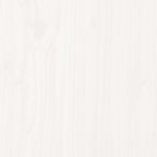 3 Piece Garden Bar Set White Solid Wood Pine