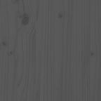 3 Piece Garden Bar Set Grey Solid Wood Pine