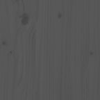 9 Piece Garden Bar Set Grey Solid Wood Pine