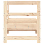 Garden Corner Sofa Solid Wood Pine