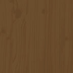 3 Piece Garden Lounge Set Honey Brown Solid Wood Pine