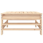 Garden Footstool Solid Wood Pine