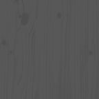 3 Piece Garden Lounge Set Grey Solid Wood Pine