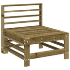 3 Piece Garden Lounge Set Impregnated Wood Pine