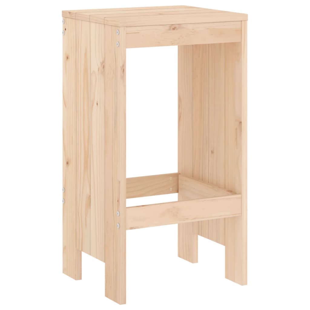 Bar Stools 2 pcs 40x36x75 cm Solid Wood Pine