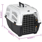 Pet Carrier With Metal Door Polypropylene